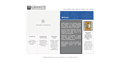 Desktop Screenshot of graniteci.com